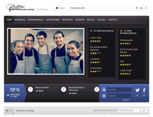 Tablet Screenshot of criticasgastronomicas.cl